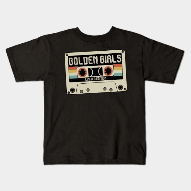 Golden Girls  - Limited Edition - Vintage Style Kids T-Shirt by Debbie Art